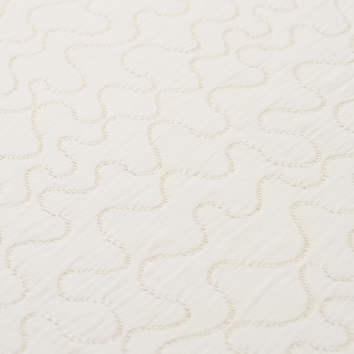 Schumacher La Belle Matelass Ivory Fabric