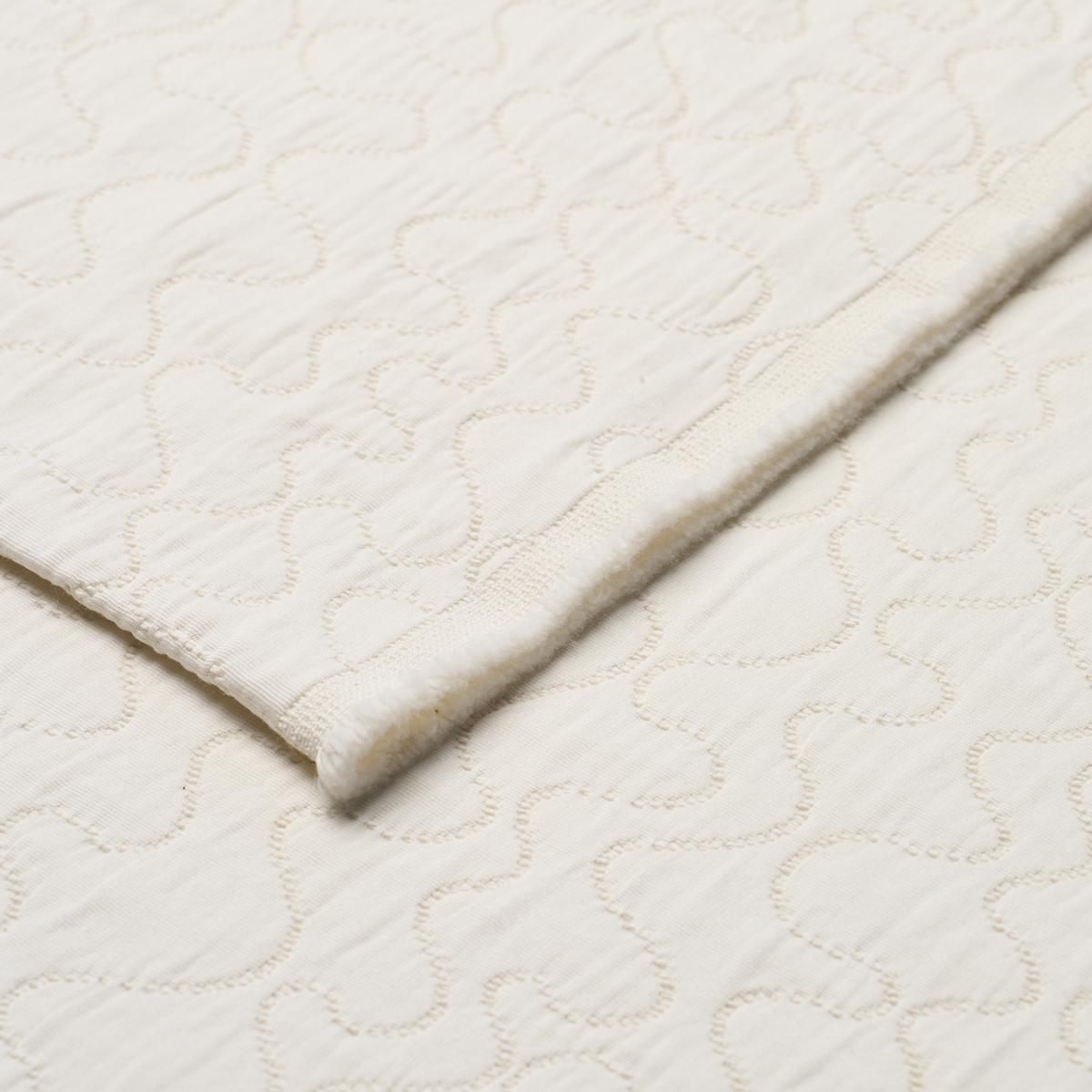 Schumacher La Belle Matelass Ivory Fabric