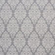 Schumacher Dauphine Damask Indoor/Outdoor Slate Fabric