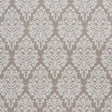 Schumacher Dauphine Damask Indoor/Outdoor Taupe Fabric