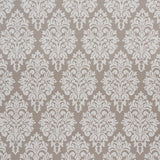 Schumacher Dauphine Damask Indoor/Outdoor Taupe Fabric
