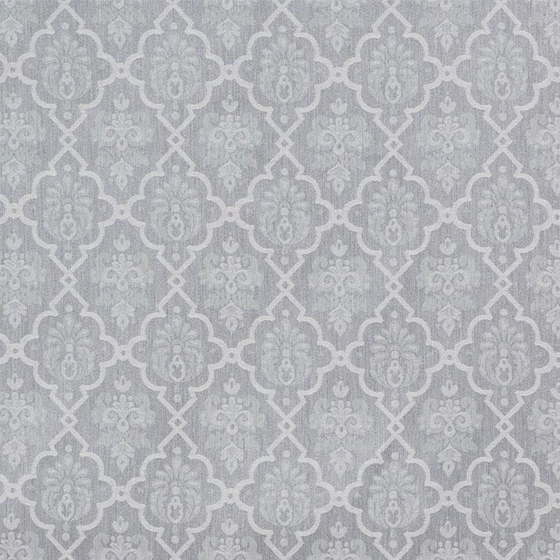Schumacher Hedgerow Trellis Indoor/Outdoor Grey Fabric
