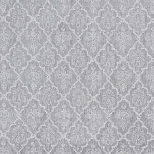 Schumacher Hedgerow Trellis Indoor/Outdoor Grey Fabric