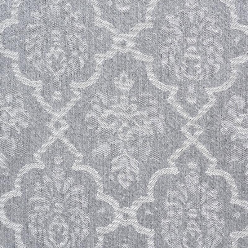 Schumacher Hedgerow Trellis Indoor/Outdoor Grey Fabric