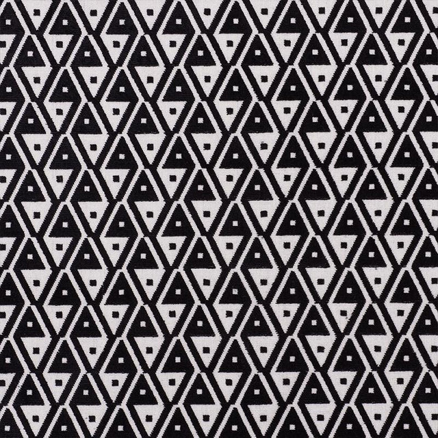 Schumacher Hoffmann Velvet Onyx Fabric