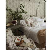 Schumacher Cecil Chintz Grisaille Fabric