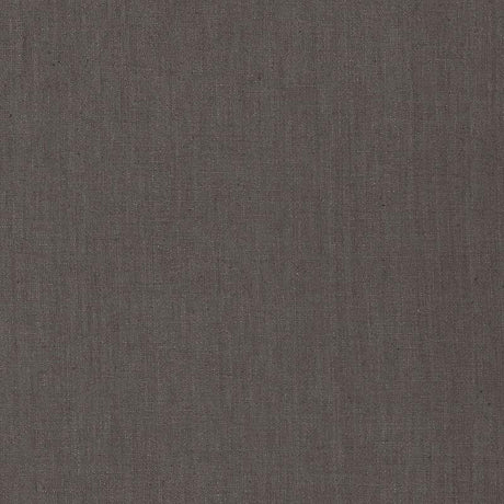 Schumacher Lange Glazed Linen Mocha Fabric