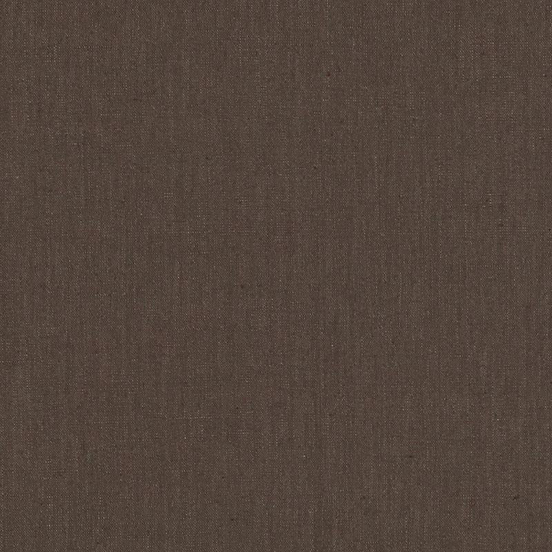 Schumacher Lange Glazed Linen Espresso Fabric
