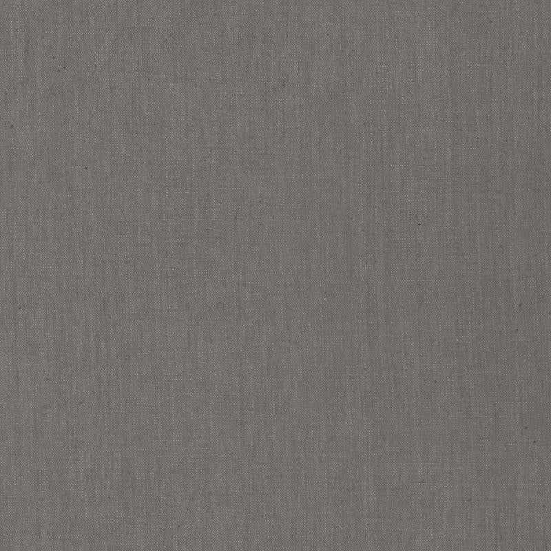 Schumacher Lange Glazed Linen Graphite Fabric