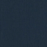 Schumacher Lange Glazed Linen Navy Fabric