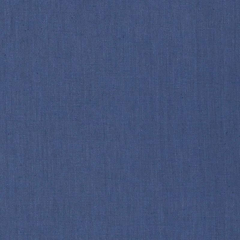 Schumacher Lange Glazed Linen Marine Fabric