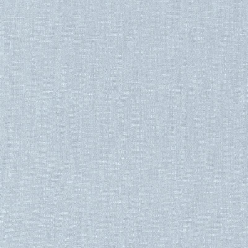 Schumacher Lange Glazed Linen Sky Fabric