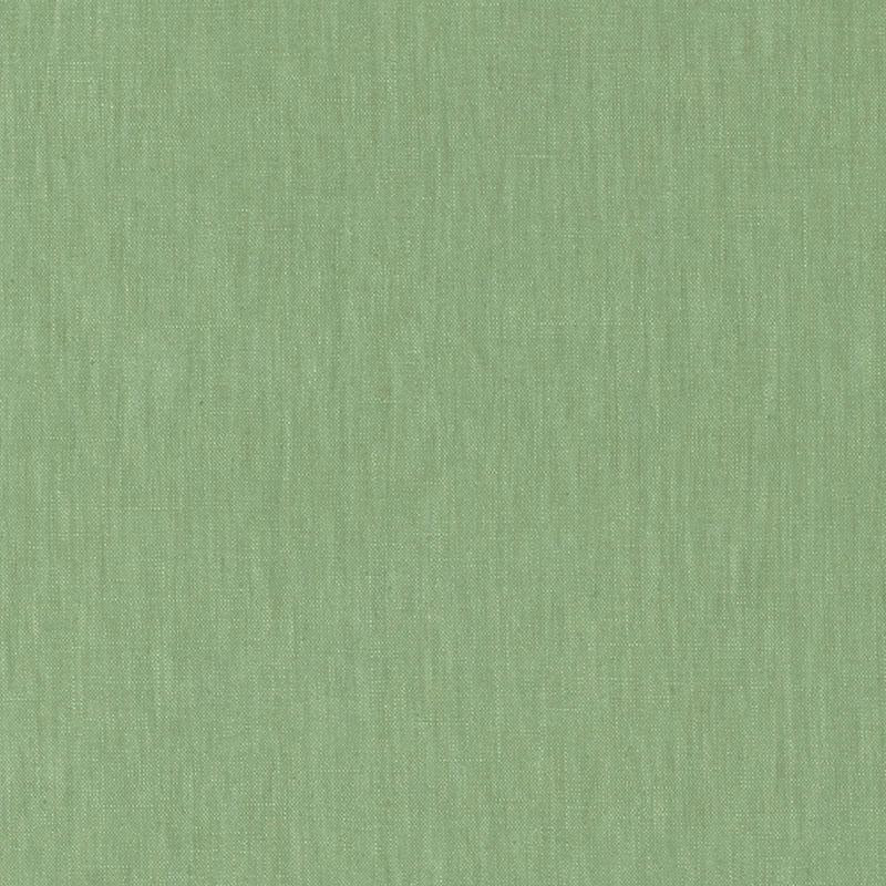 Schumacher Lange Glazed Linen Pesto Fabric