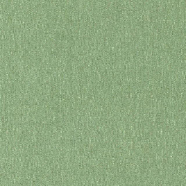 Schumacher Lange Glazed Linen Pesto Fabric