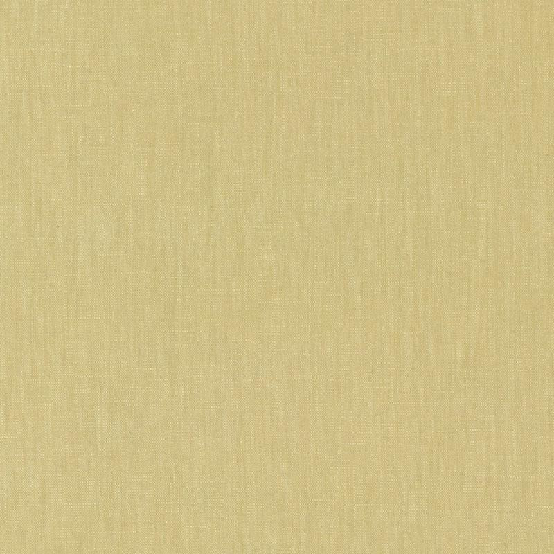 Schumacher Lange Glazed Linen Citron Fabric