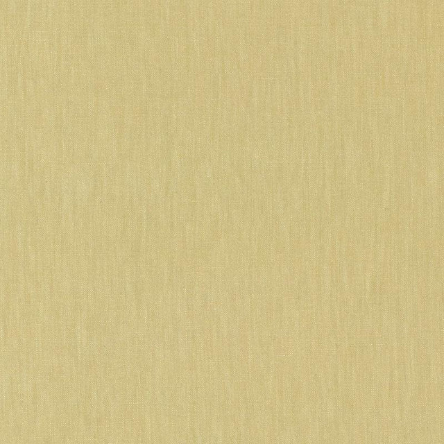 Schumacher Lange Glazed Linen Citron Fabric
