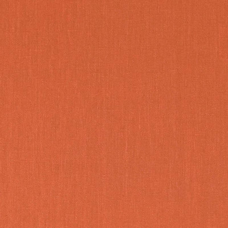Schumacher Lange Glazed Linen Papaya Fabric