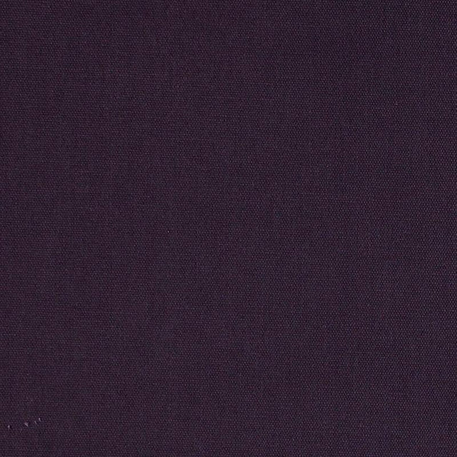 Schumacher Elliott Brushed Cotton Eggplant Fabric