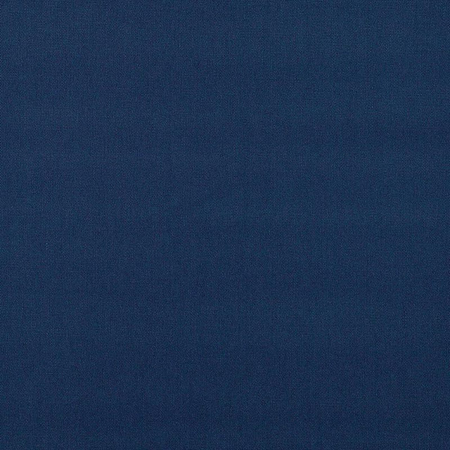 Schumacher Elliott Brushed Cotton Navy Fabric