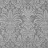 Schumacher Colette Linen/Silk Damask Charcoal Fabric