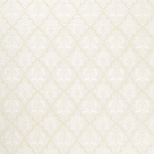 Schumacher Hedgerow Trellis Indoor/Outdoor Ivory Fabric