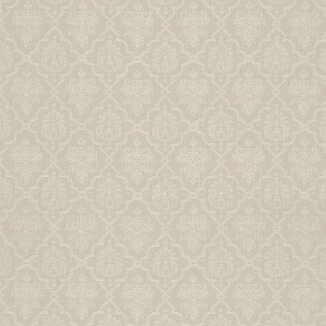 Schumacher Hedgerow Trellis Indoor/Outdoor Dune Fabric