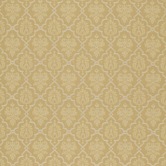 Schumacher Hedgerow Trellis Indoor/Outdoor Camel Fabric