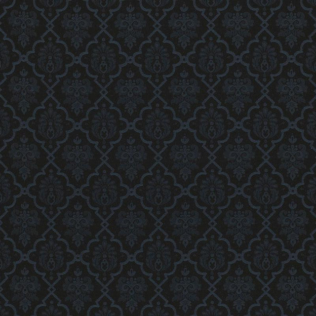 Schumacher Hedgerow Trellis Indoor/Outdoor Midnight Fabric
