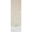 Schumacher Chinois Palais Vinyl Panel Stone Wallpaper