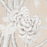 Schumacher Chinois Palais Vinyl Panel Stone Wallpaper