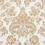 Schumacher Simone Damask Gold Wallpaper