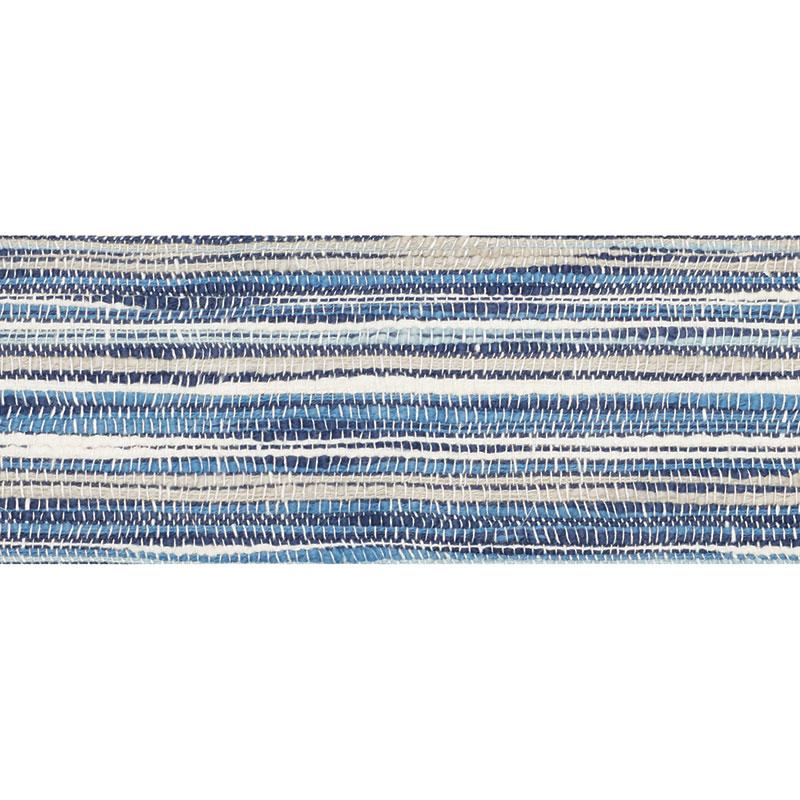 Schumacher Maya Tape Indigo Trim