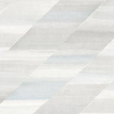 Seabrook Rainbow Diagonals Daydream Gray and Blue Oasis Wallpaper