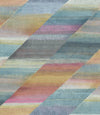 Seabrook Rainbow Diagonals Aged Wine And Antique Gold Wallpaper