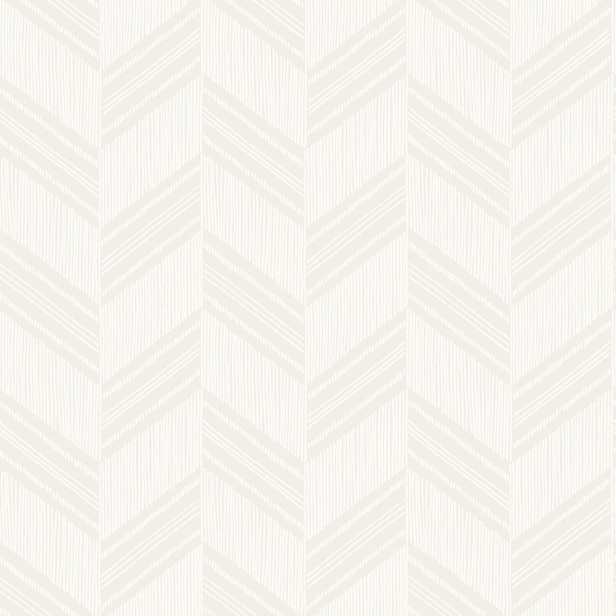 Seabrook Boho Chevron Stripe Grey Wallpaper