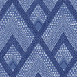 Seabrook Panama Boho Diamonds Coastal Blue Wallpaper