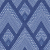 Seabrook Panama Boho Diamonds Coastal Blue Wallpaper
