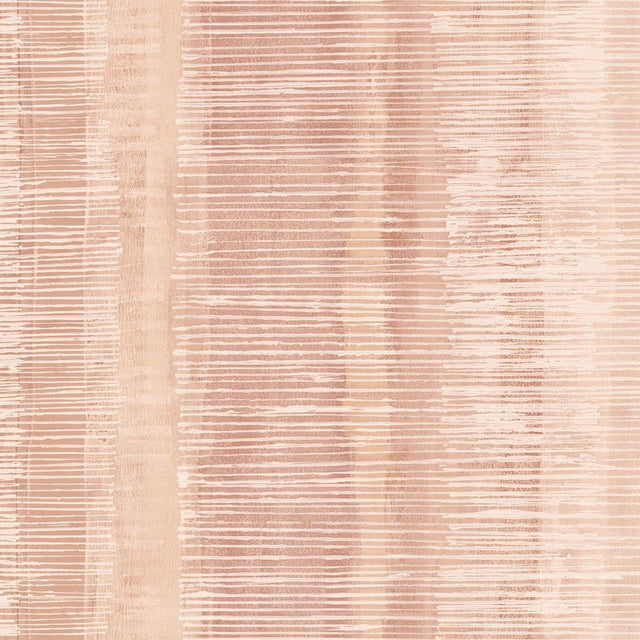 Seabrook Tikki Natural Ombre Pink Sunset Wallpaper