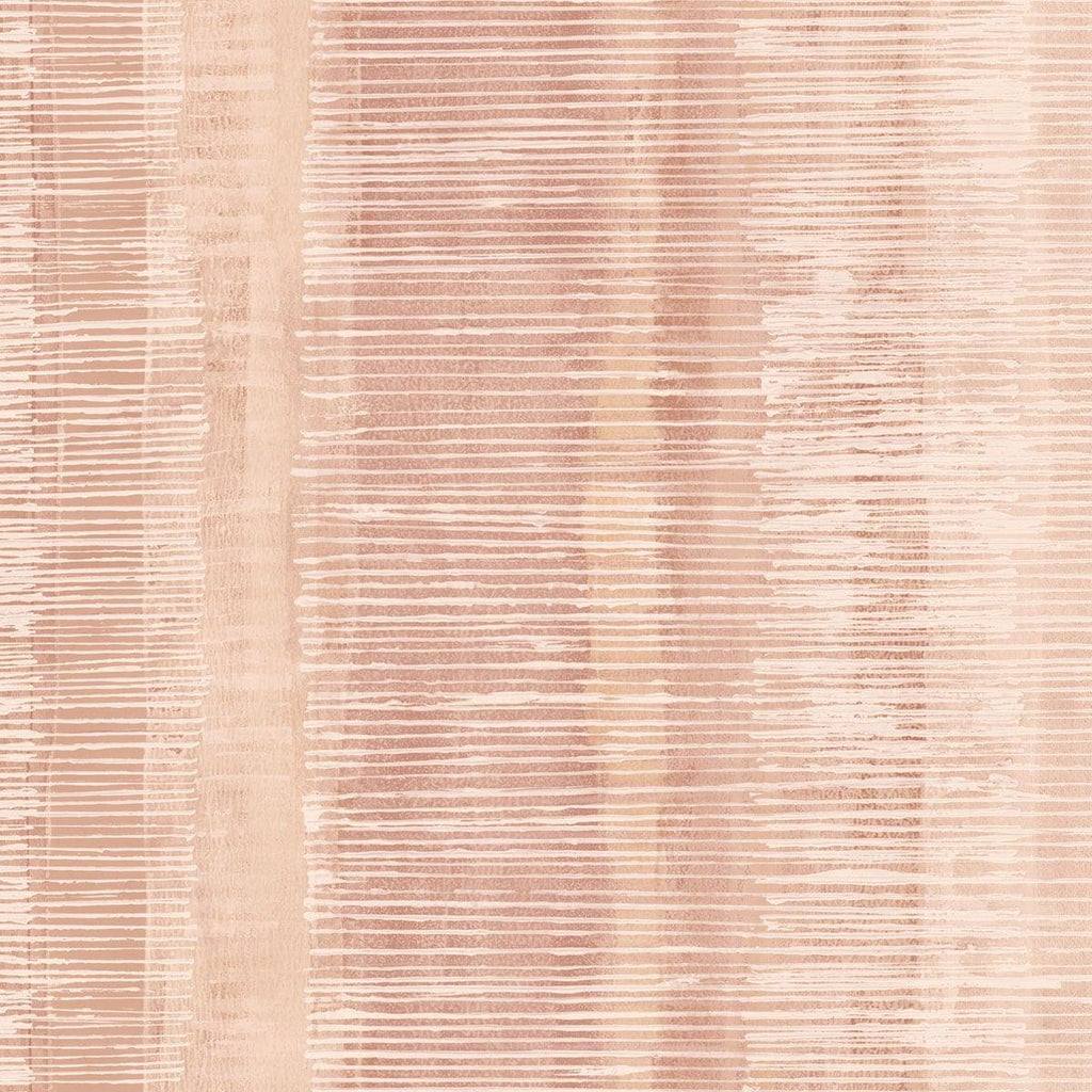 Seabrook Tikki Natural Ombre Pink Wallpaper
