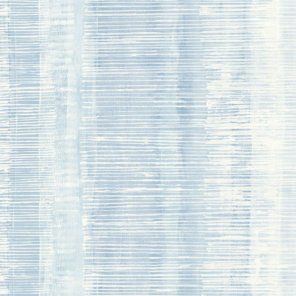 Seabrook Tikki Natural Ombre Blue Oasis Wallpaper