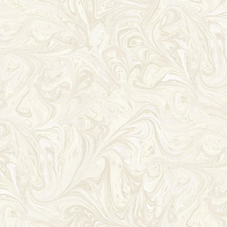 Seabrook Sierra Marble Beige Wallpaper