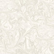 Seabrook Sierra Marble Daydream Gray and Pearl Wallpaper