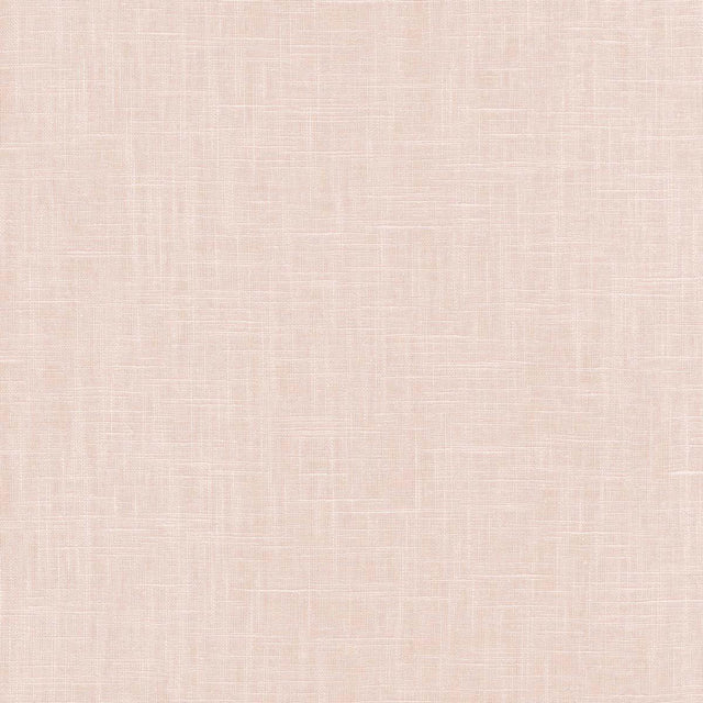Seabrook Indie Linen Embossed Vinyl Rosa Wallpaper