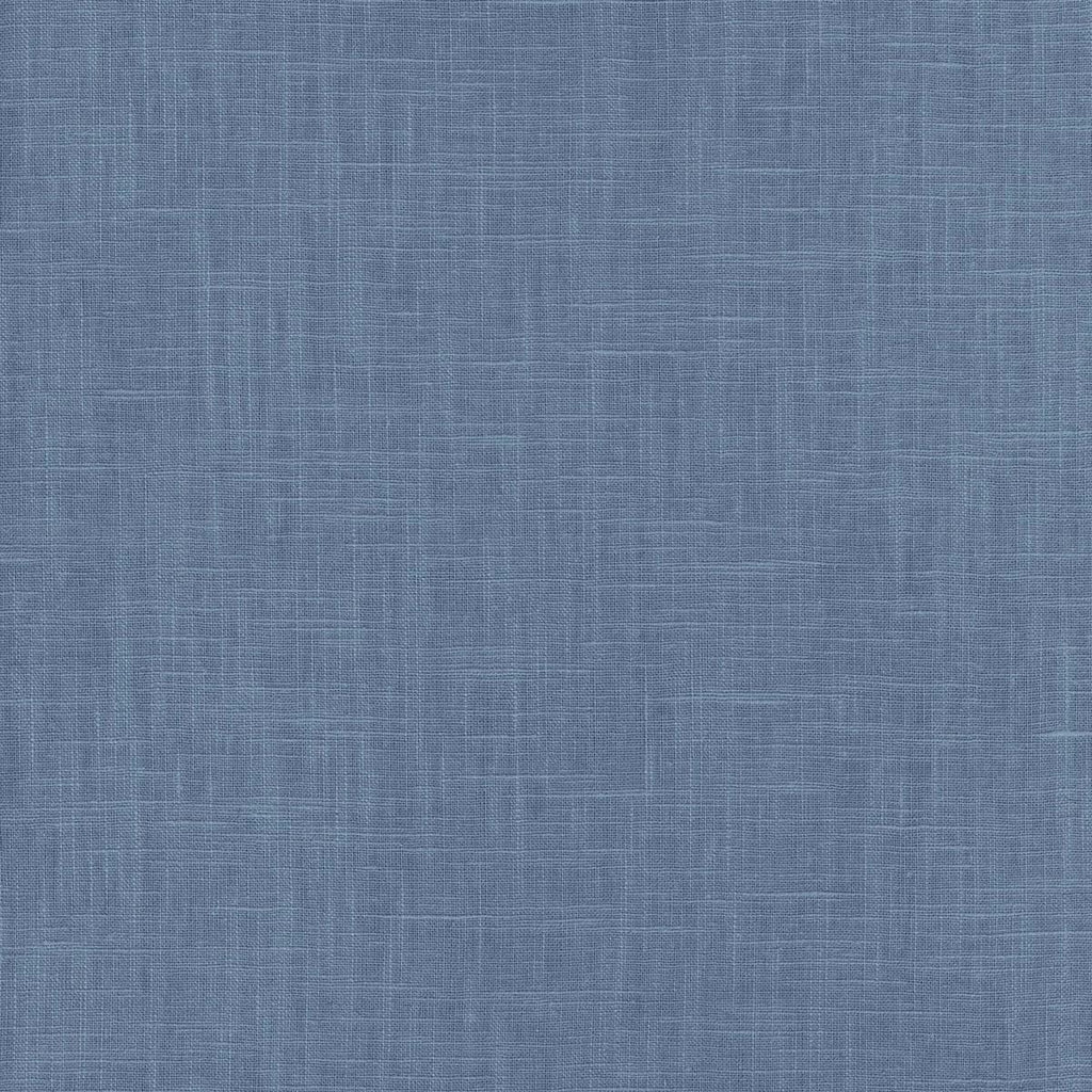 Seabrook Indie Linen Embossed Vinyl Hale Blue Wallpaper