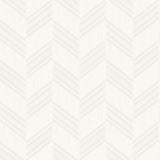 Seabrook Boho Chevron Stripe Grey Wallpaper