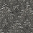 Seabrook Panama Boho Diamonds Black Sands and Charcoal Wallpaper