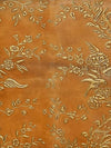 Old World Weavers Cuir Pagode Natural & Gold Fabric