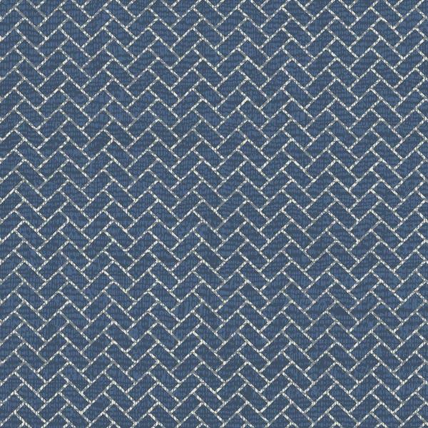 Winfield Thybony HABERDASHY INDIGO Wallpaper