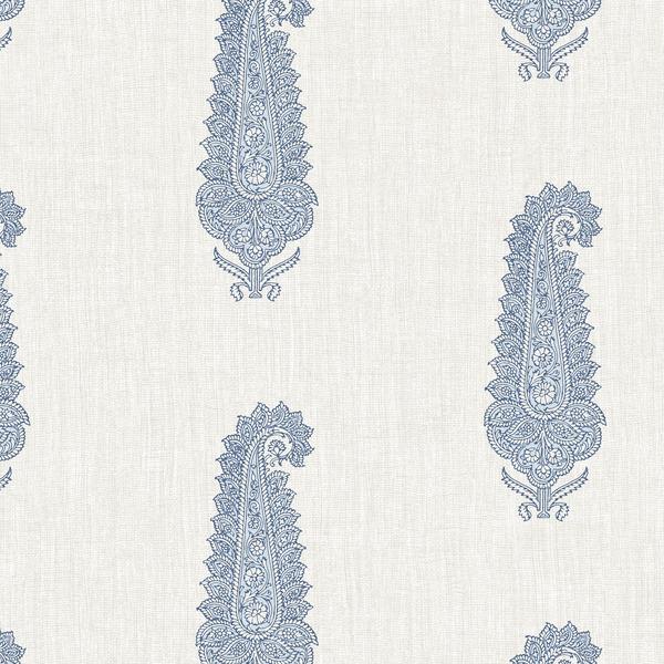 Winfield Thybony KASHMIRI INDIGO Wallpaper
