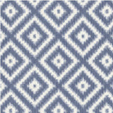 Winfield Thybony IKAT DIAMOND INDIGO Wallpaper